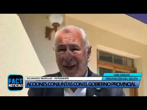 Reunión del intendente de San Carlos con la Ministra de seguridad de Mendoza 