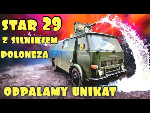 Star 29 z silnikiem Poloneza - Odpalamy unikat cz.2