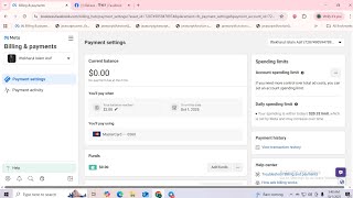 facebook auto pay method