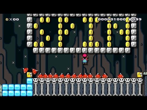 Super Mario Maker - Spin for your Life!