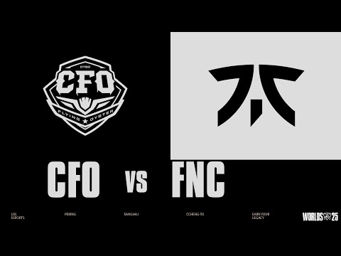 CTBC Flying Oyster vs Fnatic | Worlds 2025 | 1. kolo Swiss BO1