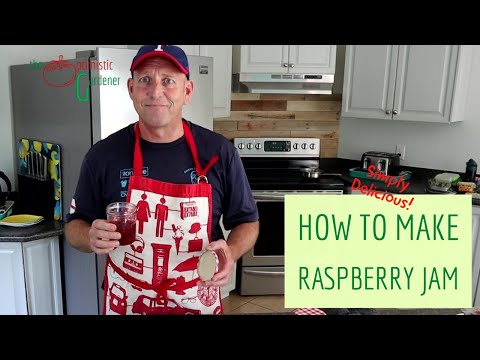 How to Make Raspberry Jam - The Preserve Your Harvest Series