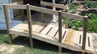 How To Build a Handicap Ramp When you are Not a Carpenter