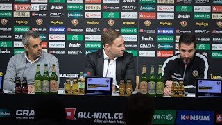 24. Spieltag | SGD - BOC | Pressekonferenz nach dem Spiel