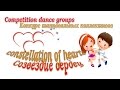 Ритмичный танец девушек подростков (rhythmic dance of adolescent girls ...