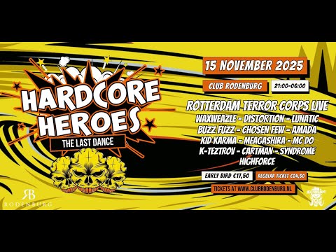 Hardcore Heroes warm-up pt.3 - +165 bpm Millennium Hardcore - 2000 till 2010 - Livestream #138