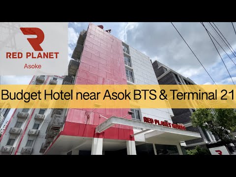 Budget Hotel near ASOK BTS || Red Planet Asoke Hotel