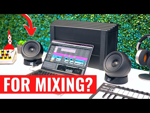 KALI AUDIO in-UNF Ultra Nearfield 3-Way Studio Speakers - Professional Monitor Speakers for Audio Production, Mixing, Mastering - Boundary EQ, DSP-Powered DIP Switches - Recording Studio Equipment video review thumbnail
