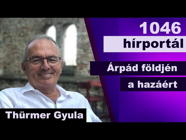 Árpád földjén a hazáért: Thürmer Gyula beszéde Tatabányán