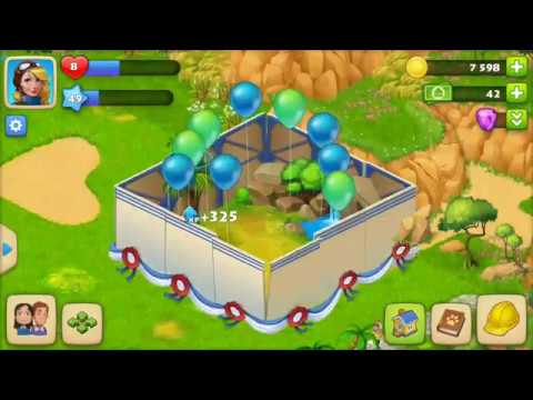 Township Level 49 - How to build Giraffe Enclosure