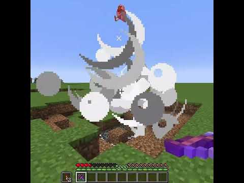 Cursed Chicken Gun in Minecraft