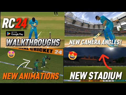 Real Cricket 24 Full Gameplay Walkthroughs HD|| Android|| SS GAMING || Nautilus mobile