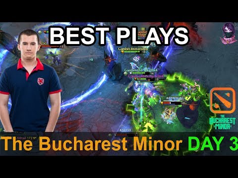 The Bucharest Minor BEST PLAYS Day 3 Highlights Dota 2 Time 2 Dota #dota2 #bucharestminor