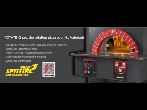 Valoriani Rotating 120 - Rotating Pizza Ovens