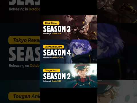 💥 newsss 💥.......FALL 2026 IS BRINGING BACK SOME BIG ANIME!