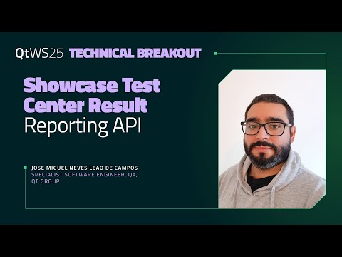 Showcase Test Center Result Reporting API
