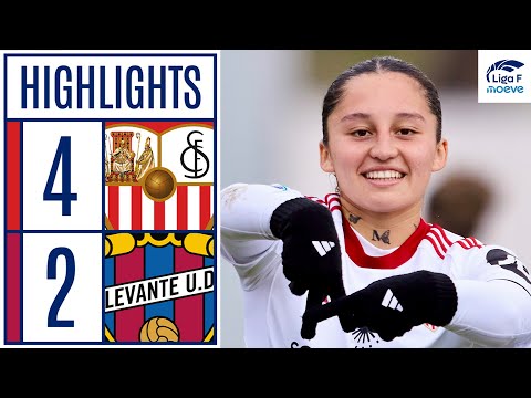 SEVILLA FC 4 - 2 LEVANTE UD | RESUMEN LIGA F MOEVE