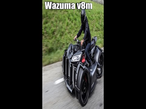 Wazuma V8M - Lazareth - V8 ENGINE POWERED TRIKE  #shorts  #youtubeshorts