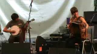 Shona Kipling & Damien O'Kane.National Forest Folk Festival