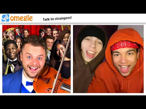 SURPRISING OMEGLE with an ENTIRE ORCHESTRA