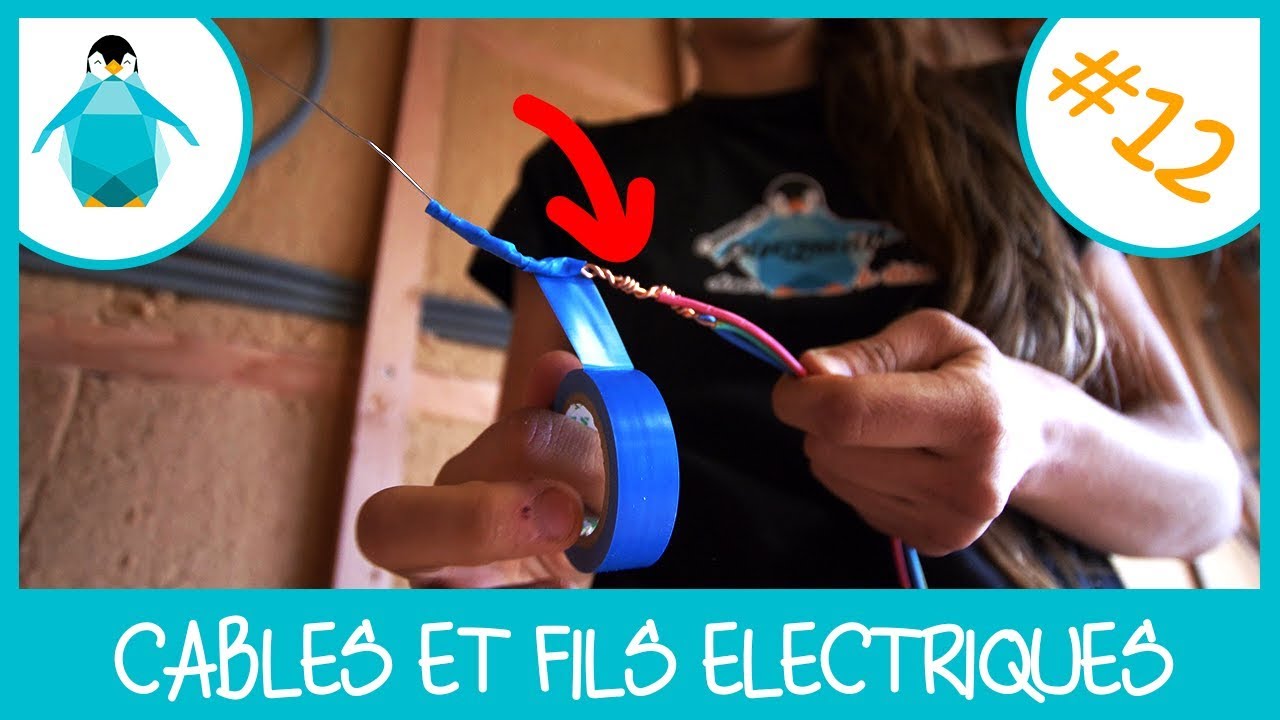 Passer les câbles et fils électriques dans des gaines déjà posées - LPMDP S2 #12