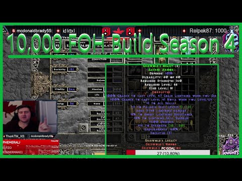 Project Diablo 2 Season 4 - Fist Of The Heavens Paladin Gear + Build Showcase