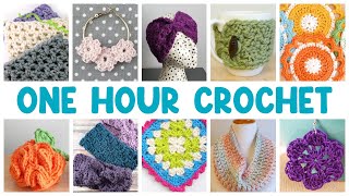 Top 10 ONE HOUR (Or Less!) Crochet Patterns