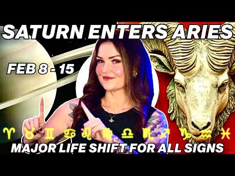 Saturn Enters Aries 2026: What It Means for ALL 12 Signs (Major Life Shifts!)