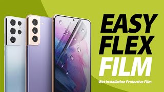 Ringke Easy Flex Samsung Galaxy S21 Plus Screen Protector (2-Pack) Screen Protectors