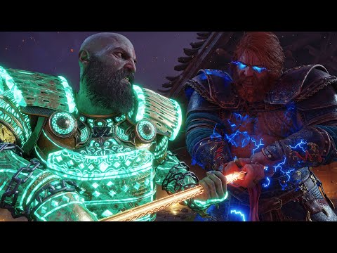 Berserker Build vs (Thor & Odin) - GMGOW+ No Damage - God of War Ragnarok - PS5