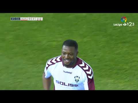 Great Goal of Jeremie Bela (0-2) CD Numancia vs Albacete BP