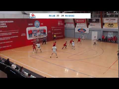 SBRL 6. kolo / SC / RK Ub - RK Sivac 69