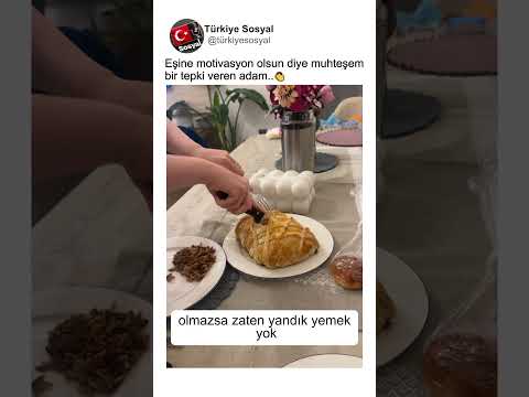 Beef Wellington Yapan Eşine Motivasyon Veren Adam..👏👀