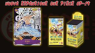Apro Box Carte One Piece Nuova Espansione Giapponese Adventure On The Island Of The Gods OP-15