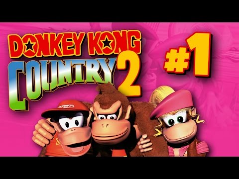 Donkey Kong Country 2 - Part 1 - Kiddy's Dong Quest
