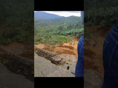 VÍA QUE CONECTA ECHEANDÍA CALUMA AVANDONADA POR PREFECTOS DE BOLÍVAR Y LOS RÍOS