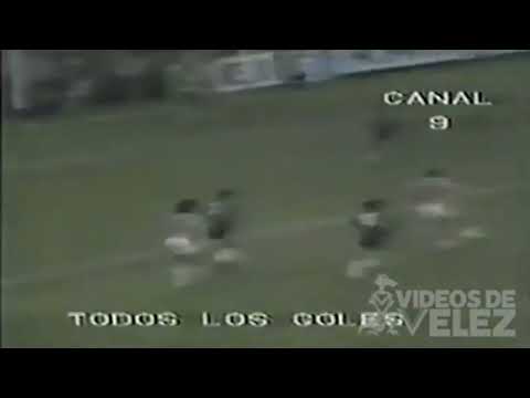Gol de Torales a Vélez Sarsfield (San Martín de Tucumán 1-0 Vélez) Nacional 1985