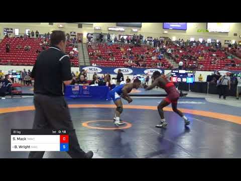 2018 Marine Corps US Open/Senior Men's Freestyle 61 Rnd Of 32 - Shelton Mack (TMWC) Vs. Brandon Wr