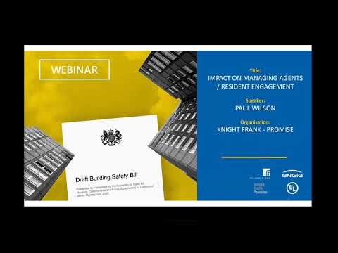 Draft Building Safety Bill Webinar - Impact on Managing Agent