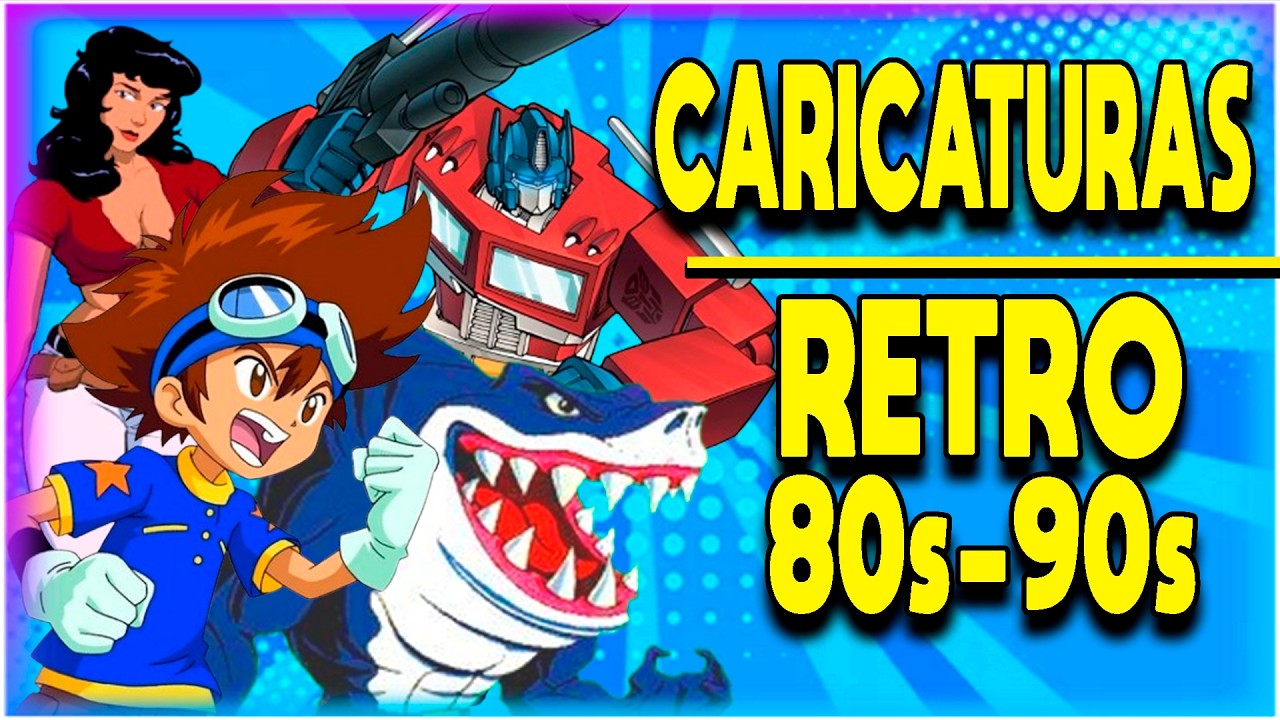 LAS 60 CARICATURAS RETRO EPICAS