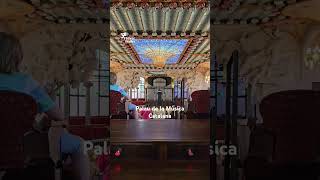 🎶 Inside the Stunning Palau de la Música Catalana | Barcelona's Musical Jewel 🇪🇸 #bcn #spaintravel