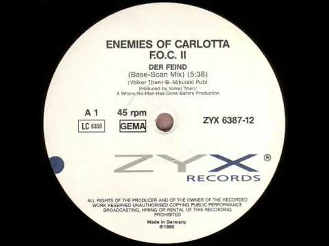 Enemies of Carlotta - Der Feind (Base Scan Mix) (1990)