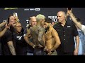 UFC 300 Charles Oliveira Vs Arman Tsarukyan Weigh In Face Off