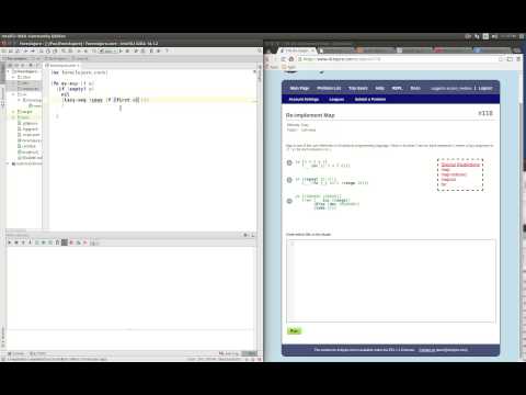 4Clojure Solution to Problem 118 Re-implement Map