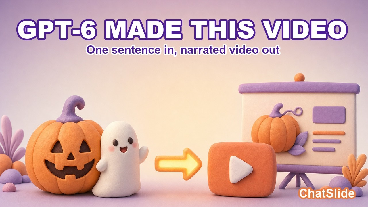 Turn One Sentence Into a Narrated Video With GPT-6