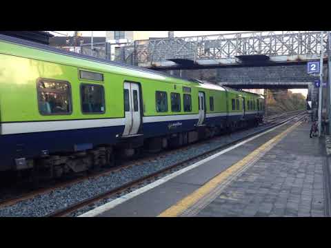Irish Rail Commuter 29000 Class Departs Malahide For Bray