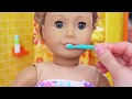Baby Doll Morning Routine in Bedroom Bunk Beds #12