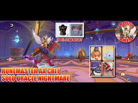 Runemaster AA Crit Solo Oracle Nightmare I Cheap 100% Stun Resist I Tips and Tricks