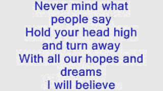 Yolanda Adams   I Believe  Lyrics