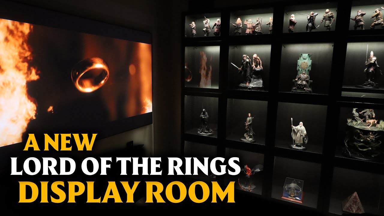 Building a New Lord of the Rings Display Room with Ikea Besta & Govee M1 LED Strips